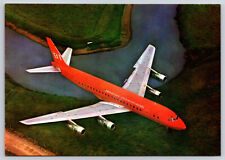 Airplane Postcard Braniff International BI Airlines Douglas DC-8 Movifoto EE10 picture
